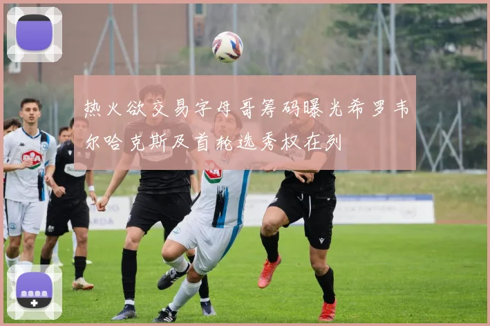 热火欲交易字母哥筹码曝光希罗韦尔哈克斯及首轮选秀权在列